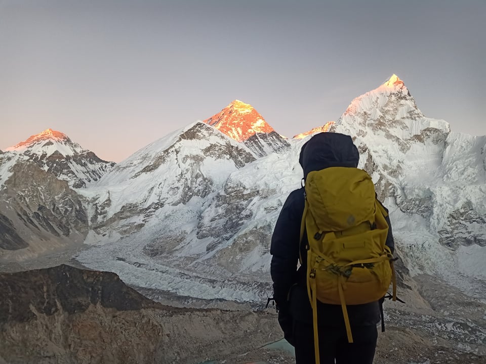 Kala Patther viewpoint: Alt. 5550m, Hiking 3 hours from Gorak Shep.